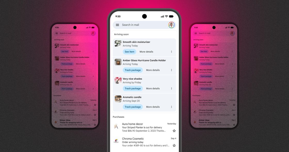 Gmail запускає вкладку Purchases для відстеження доставок