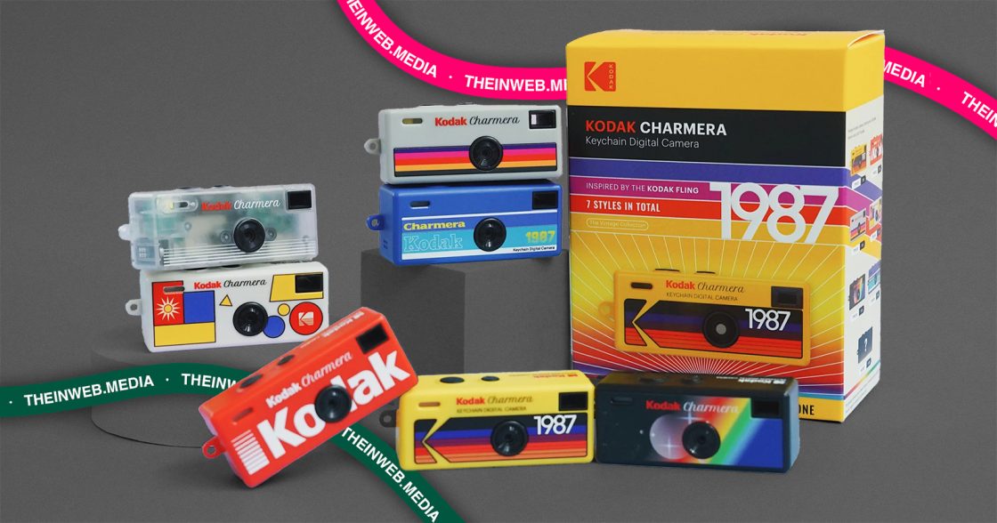 Kodak представила мінікамеру Charmera у форматі брелока