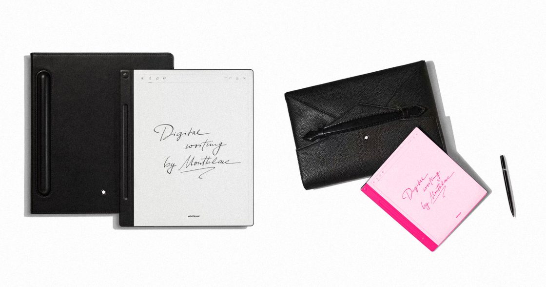 Montblanc виходить на ринок диджитал блокнотів