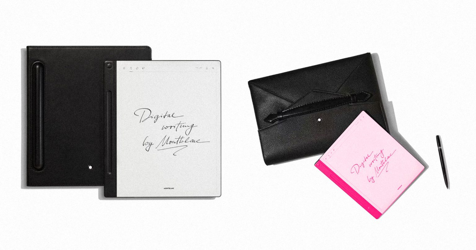 Montblanc виходить на ринок диджитал блокнотів