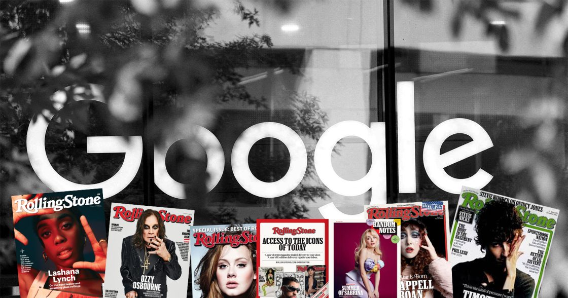 Rolling Stone позивається до Google через AI Overviews