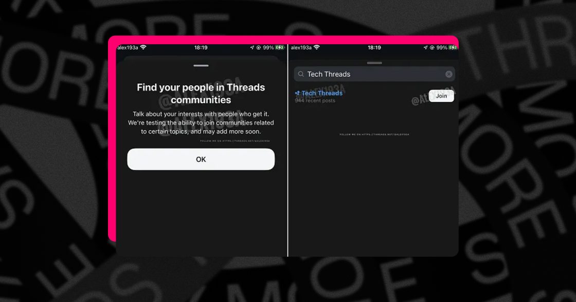 Threads тестує спільноти для обговорення тем і залучення користувачів