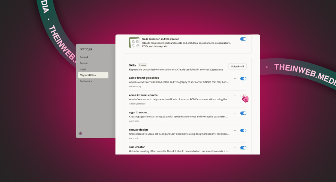 Anthropic запустила Claude Skills — функцію для виконання окремих завдань