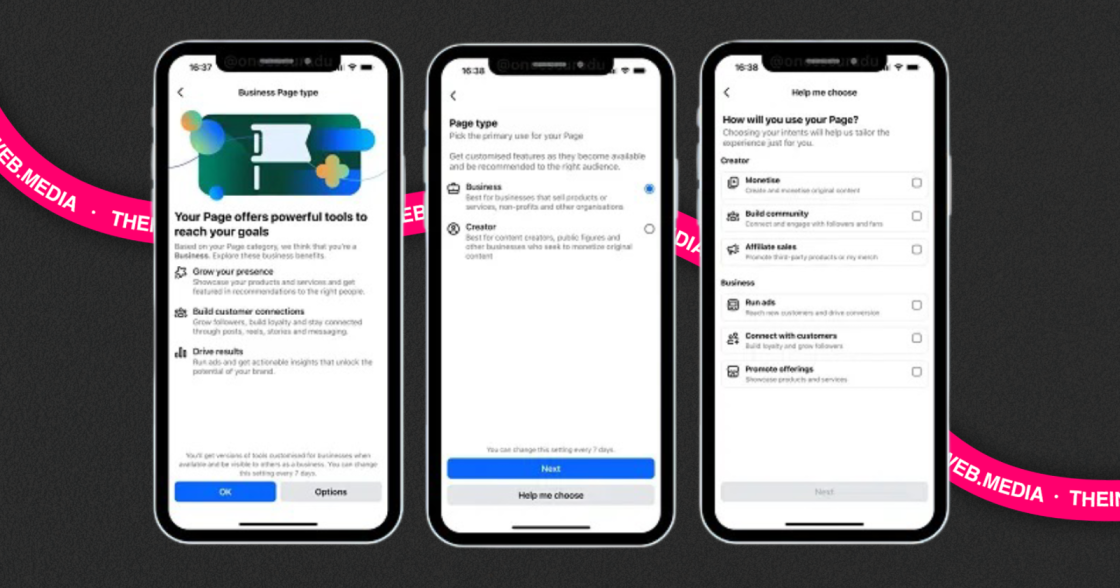 Facebook спростив створення сторінок для бізнесу та авторів