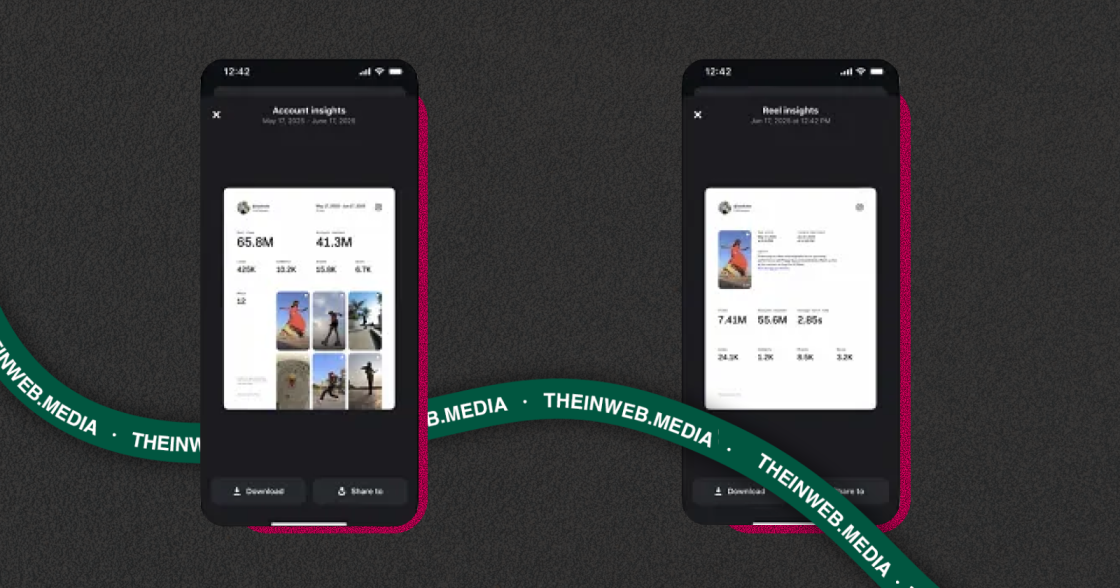 Instagram додала можливість ділитися даними про ефективність акаунтів у PDF-звітах