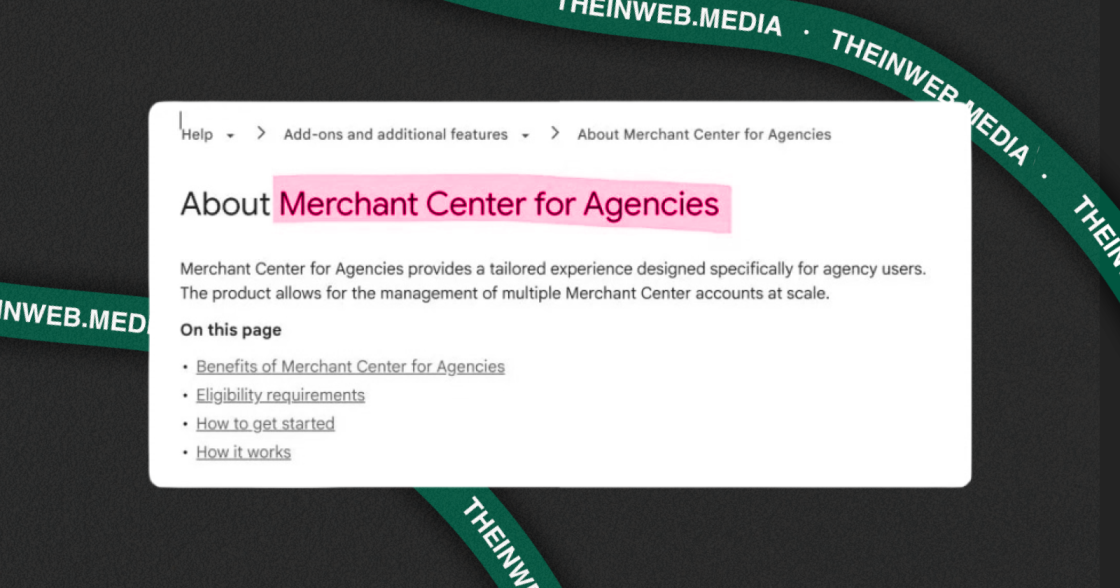 Google запустила Merchant Center for Agencies із новими інструментами для маркетингових компаній