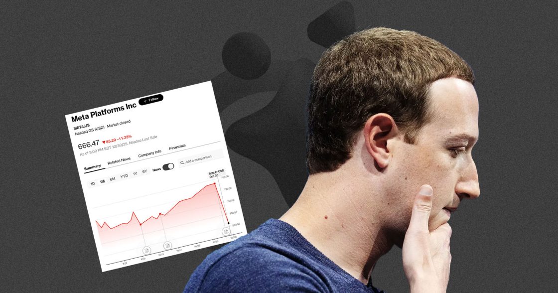 Акції Meta впали на 11% через плани збільшити витрати на ШІ: Цукерберг втратив $29 млрд