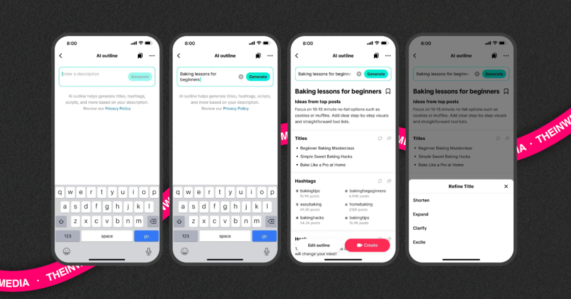 TikTok представив інструмент Smart Split, який робить з довгих відео короткі
