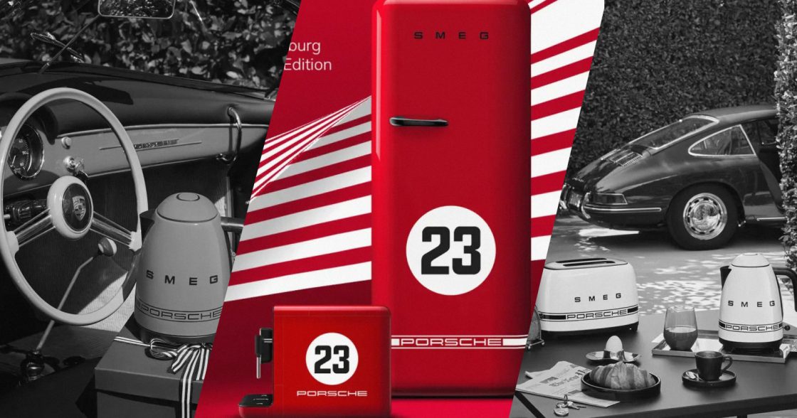 Porsche і Smeg представили спільну колекцію побутової техніки у стилі спортивних автомобілів