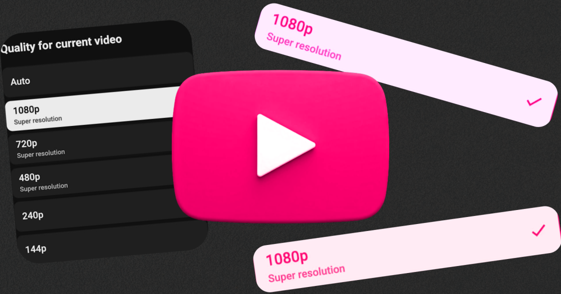 YouTube запускає функцію покращення якості відео за допомогою ШІ