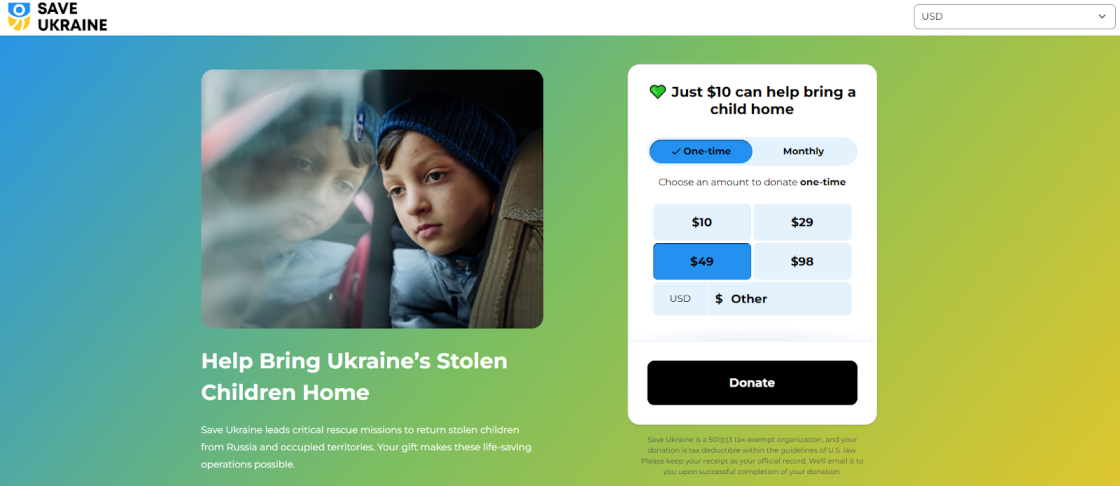 Фото: Як Inweb зробили контент-аудит сайту для Save Ukraine — найбільшої української організації з порятунку дітей