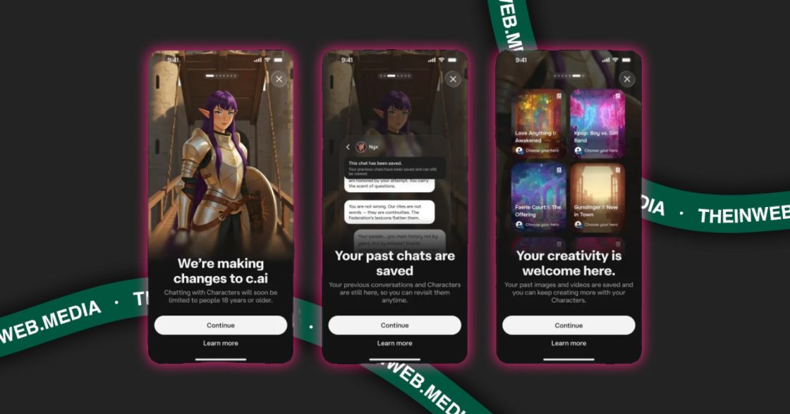 Character.AI запустила формат Stories і закрила доступ до чатботів для підлітків через побоювання щодо психологічних ризиків