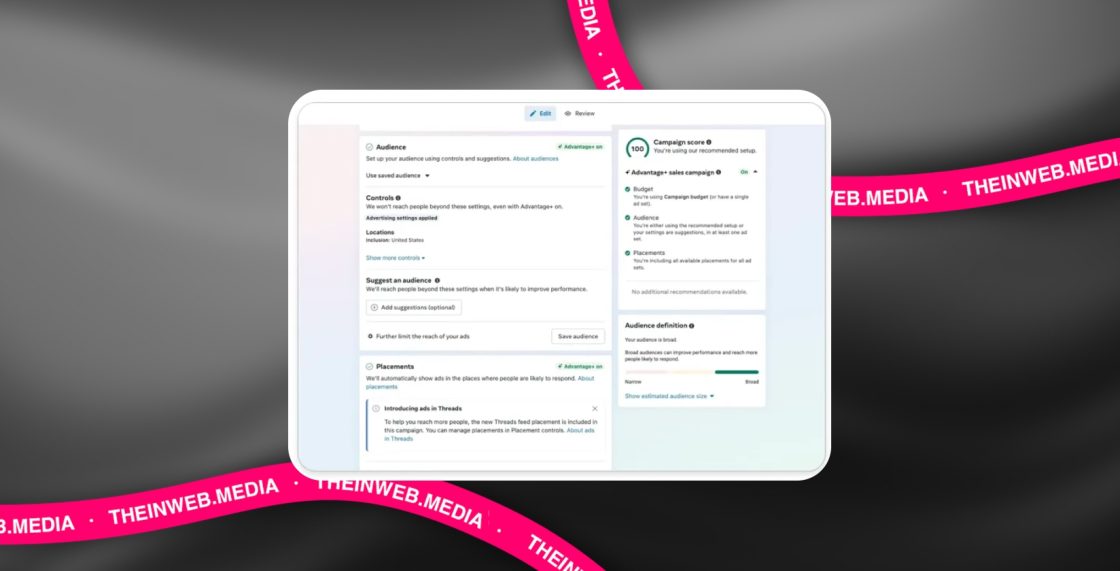 Meta інтегрує більше елементів Advantage+ у процес створення реклами