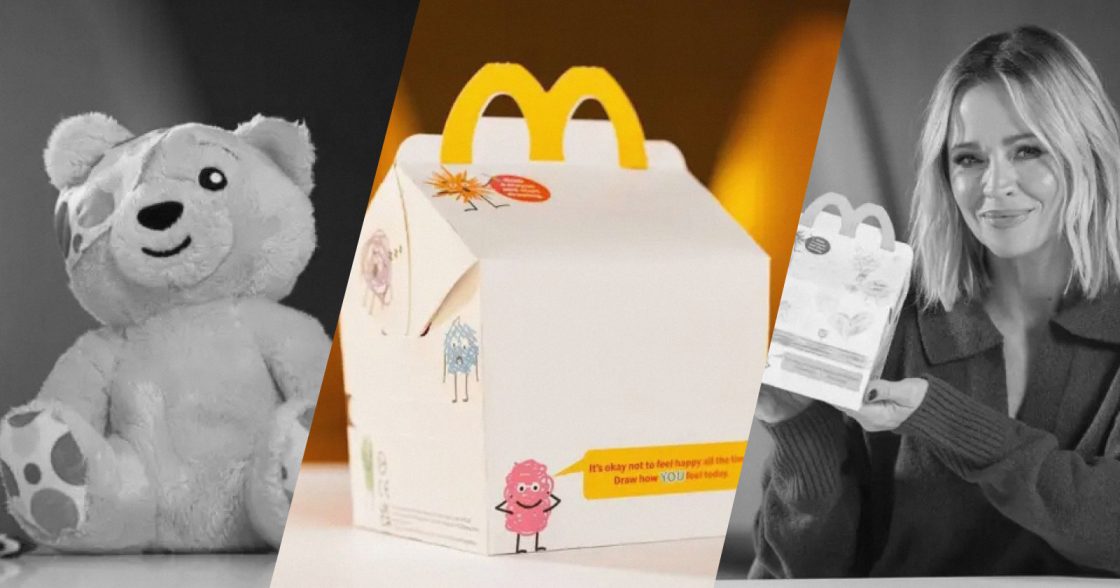 McDonald’s змінили дизайн Happy Meal, щоб діти могли виразити свої почуття на коробках