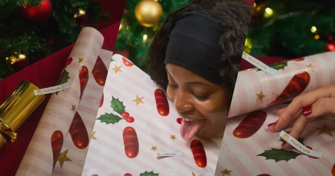 Їстівний подарунковий папір зі смаком різдвяних сосисок випустили у Британії