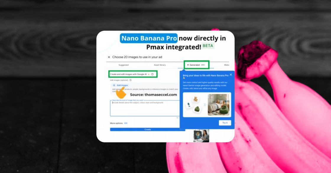Google інтегрувала Nano Banana Pro у Performance Max