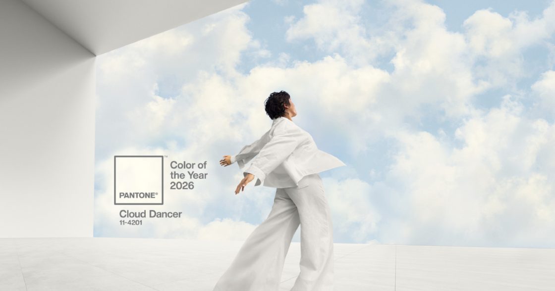 Pantone оголосила колір 2026 року — білий відтінок Cloud Dancer