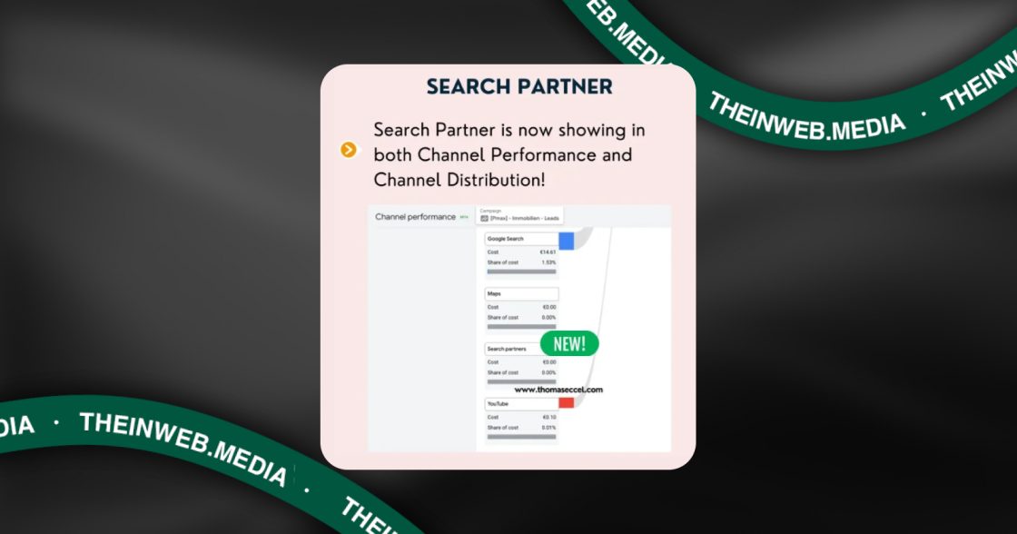 Google Ads додала видимість трафіку Search Partners у Performance Max