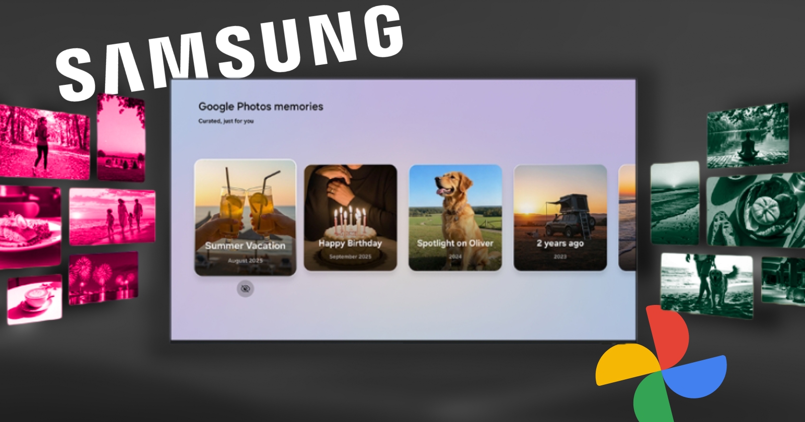 Samsung інтегрує Google Photos у свої телевізори