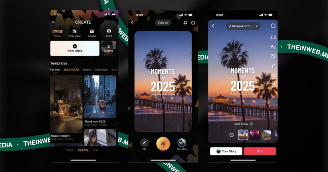 TikTok додав сезонні анімації та персональні підсумки року