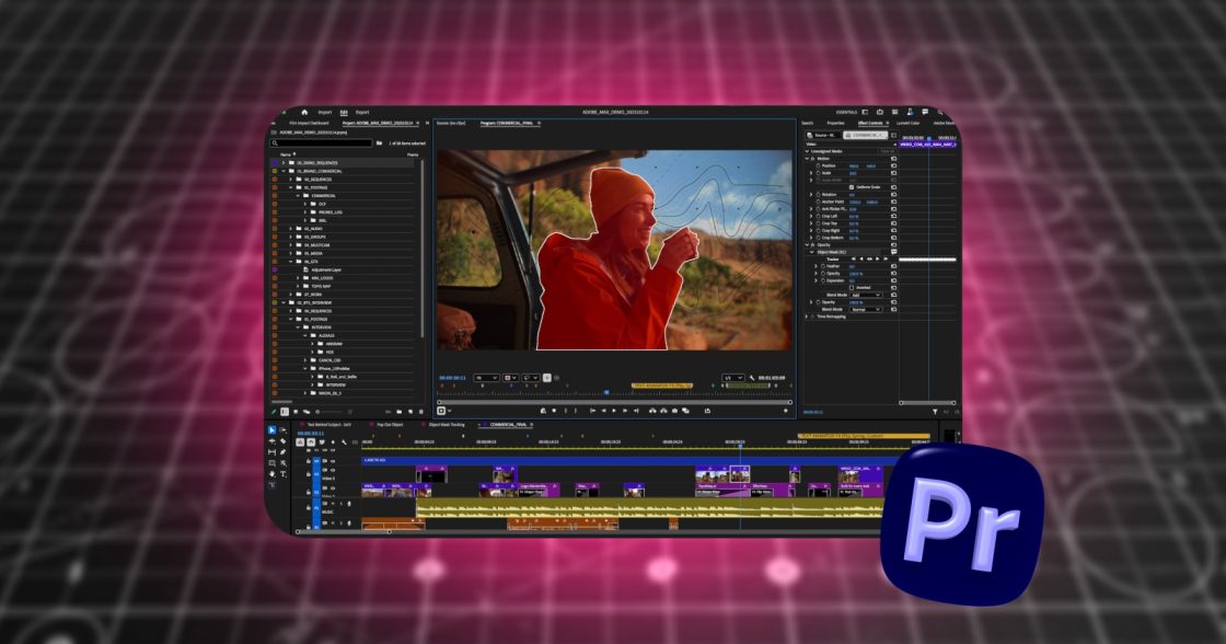 У Premiere Pro та After Effects тепер можна створювати ШІ-маски й швидше відстежувати обʼєкти у відео