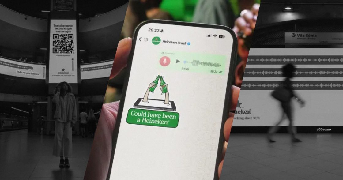 Heineken перетворює довгі голосові в WhatsApp на привід випити пива разом