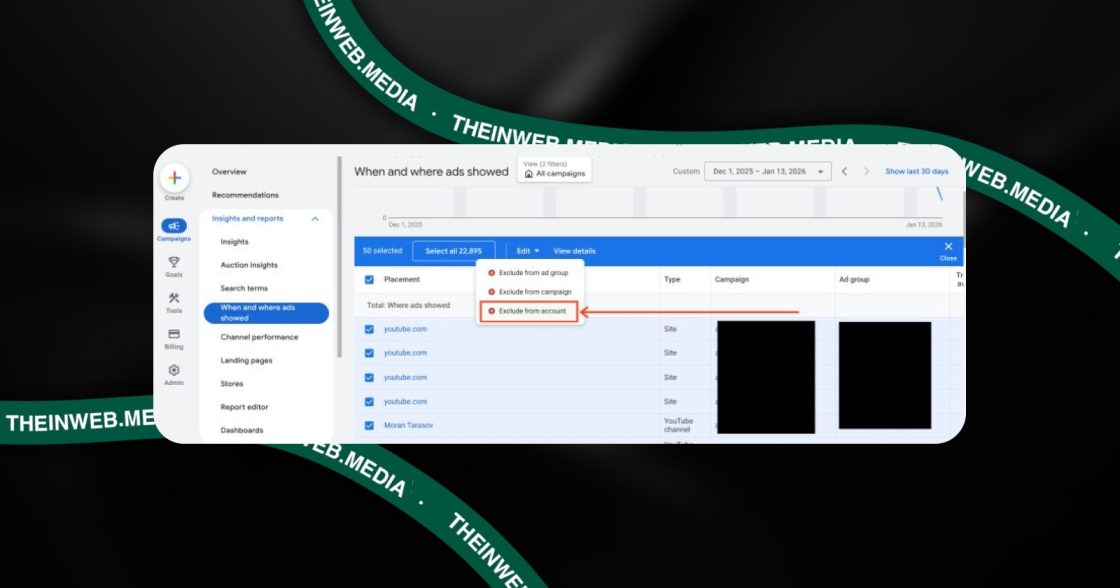 Google Ads дозволив блокувати рекламні майданчики та запустив фіксований бюджет кампаній