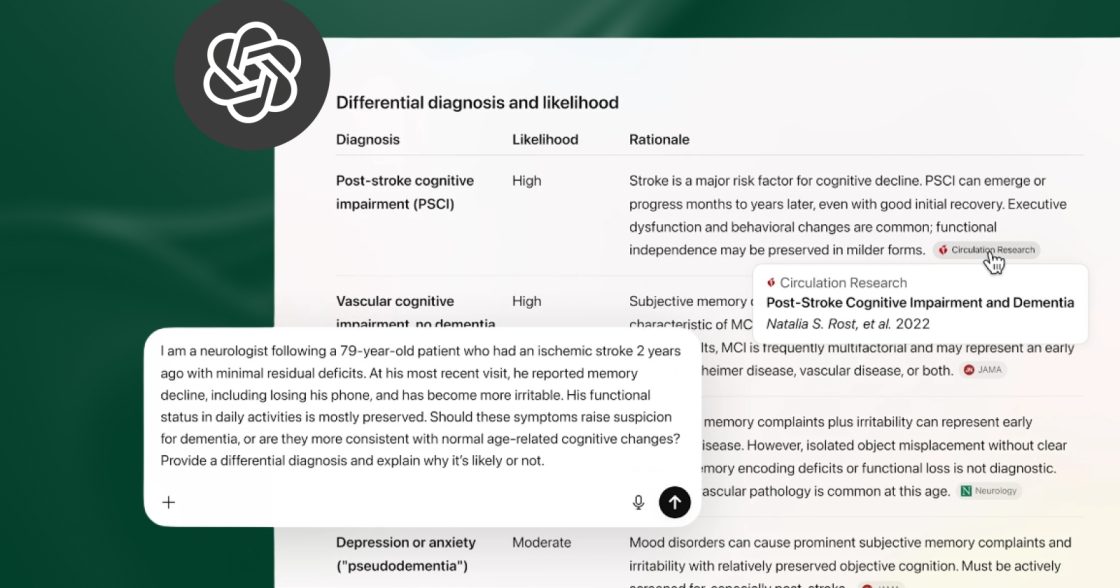 OpenAI запускає ChatGPT for Healthcare для лікарень і клінік