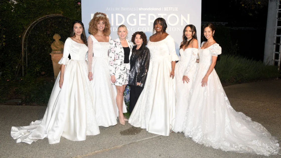 Сукні на весілля у стилі Бріджертонів — колаборація Allure Bridals