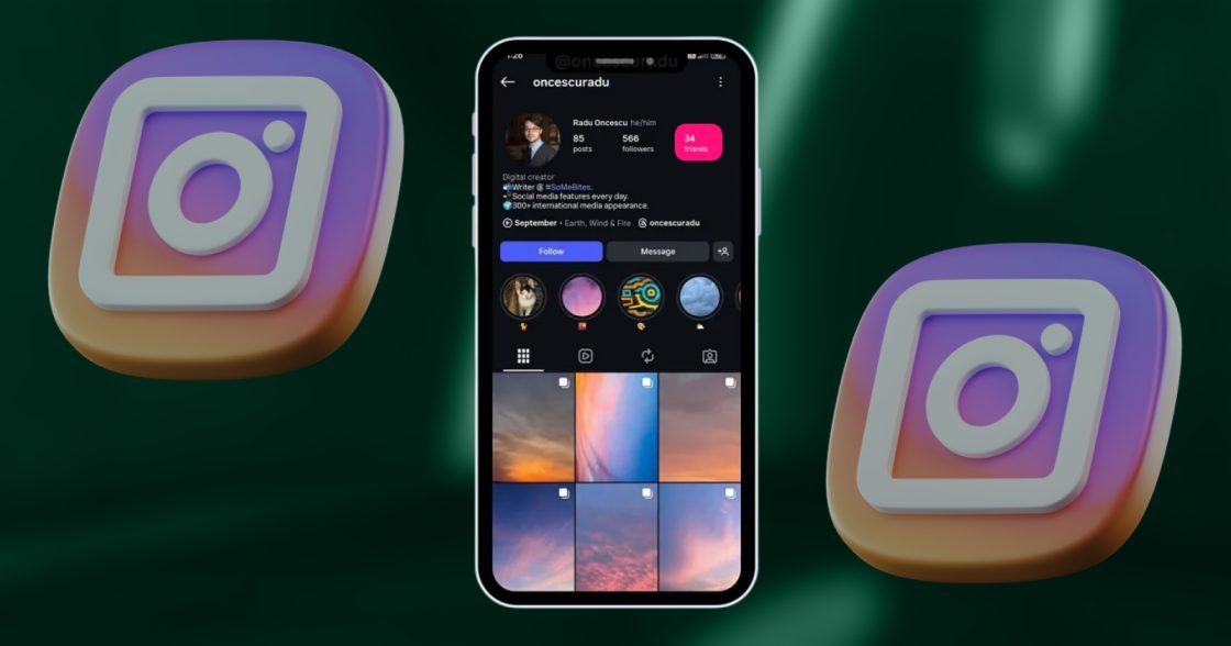 Instagram тестує заміну лічильника Following на Friends у профілях