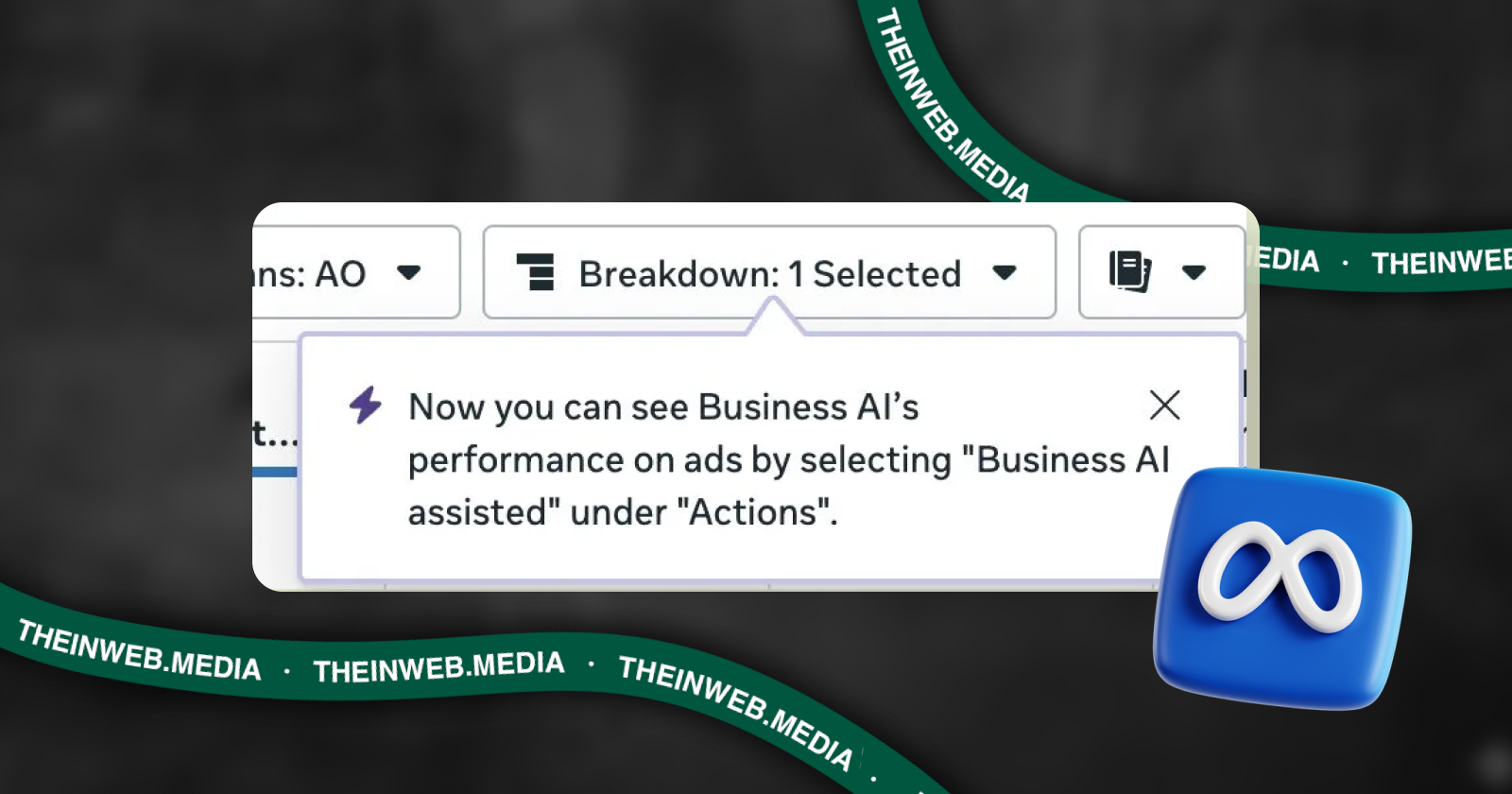 У Meta Ads з’явився зріз Business AI для аналізу конверсій від ШІ