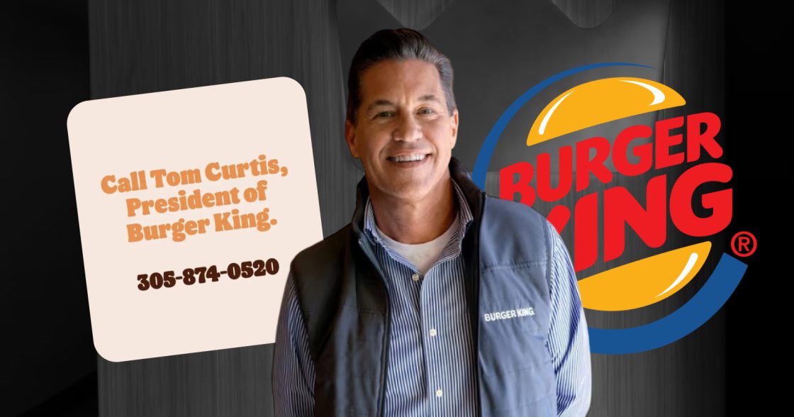 Президент Burger King оприлюднив свій номер телефону для відгуків клієнтів