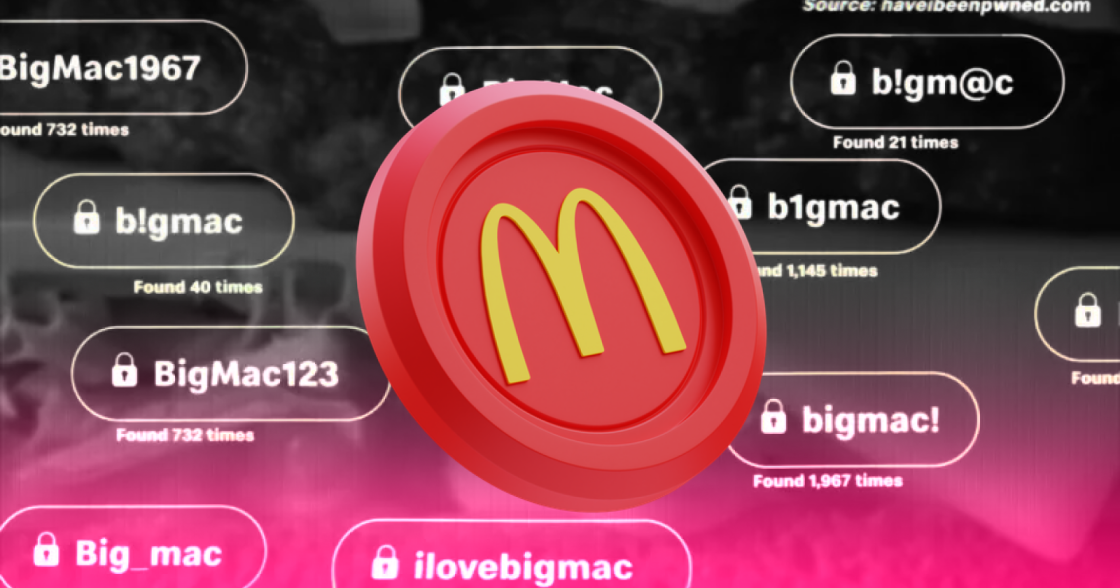 McDonald’s у Нідерландах звернув увагу на проблему слабких паролів через власні продукти