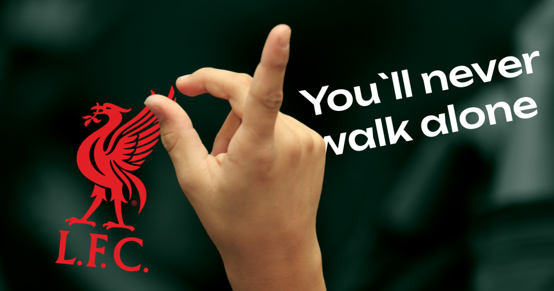 Liverpool адаптував гімн You’ll Never Walk Alone мовою жестів