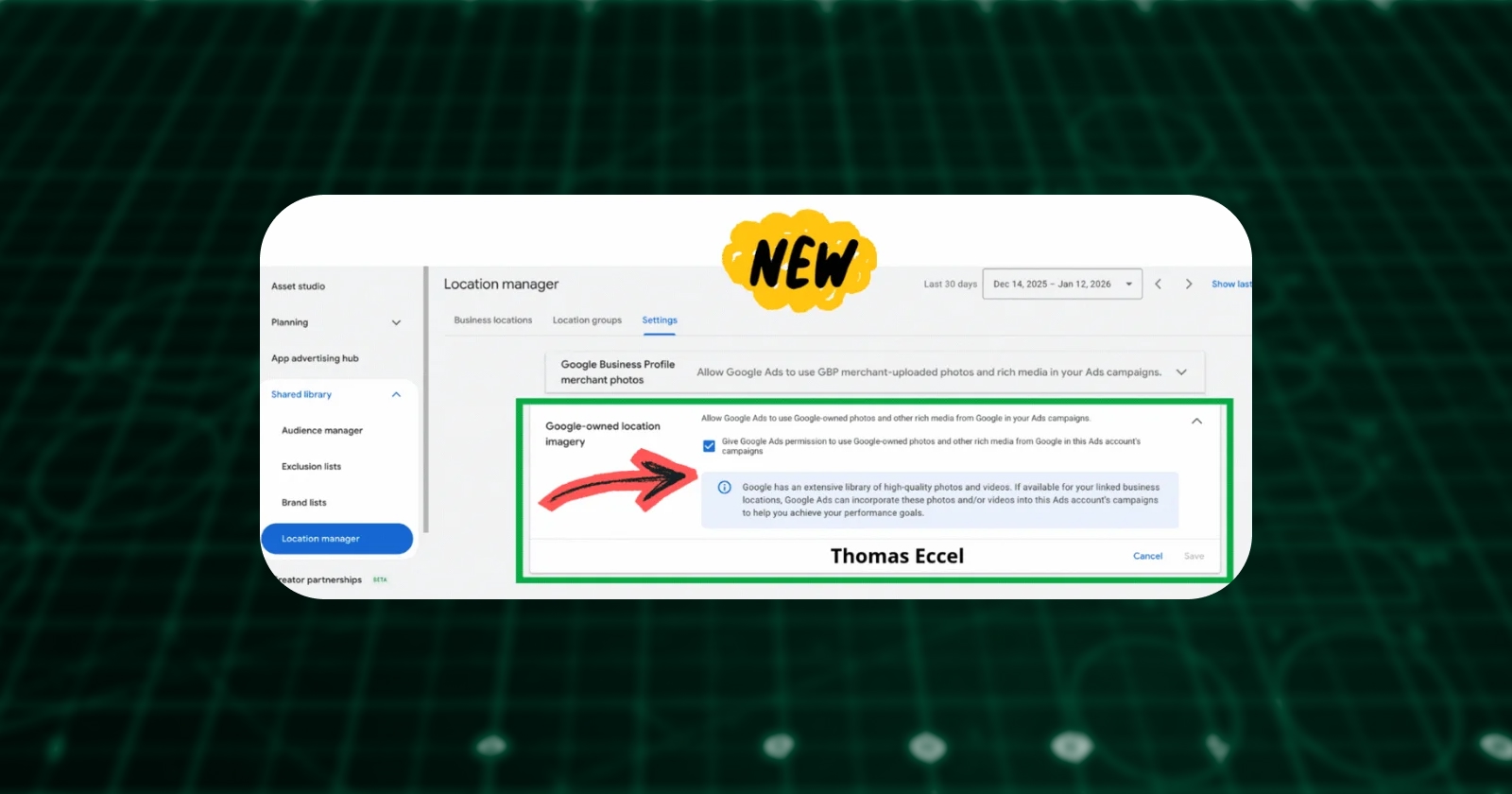 Google Ads за замовчуванням дозволяє використовувати зображення Google у рекламі