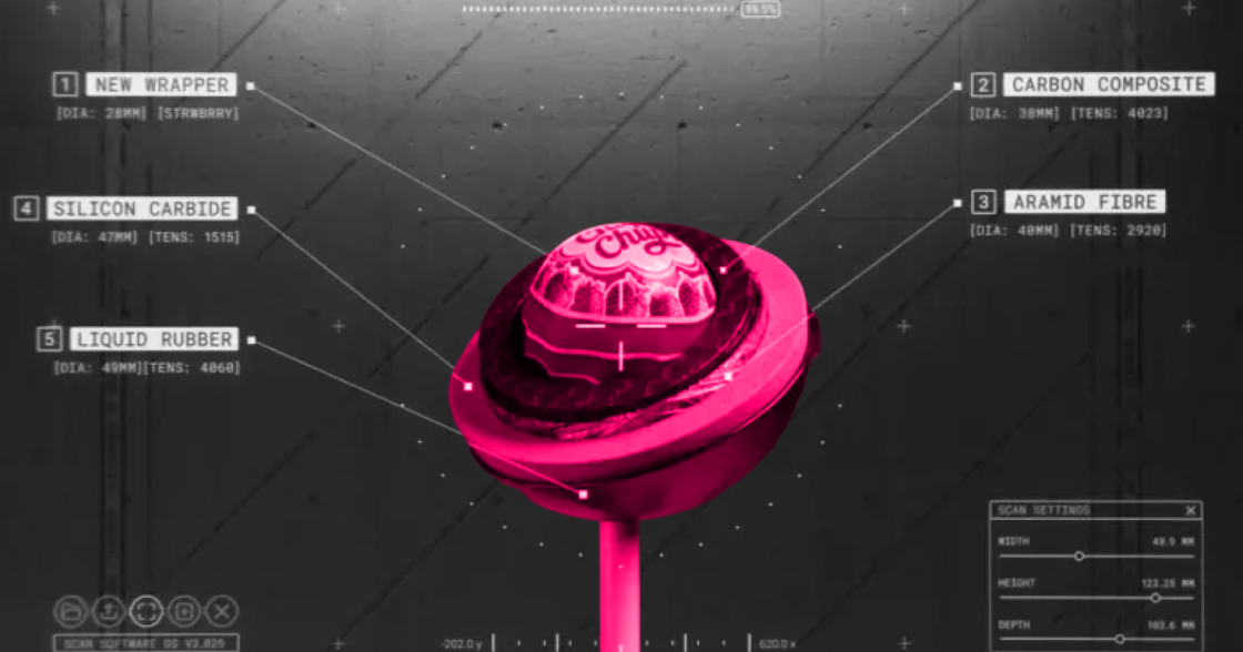 Chupa Chups презентував нову упаковку рекламною з льодяником, який неможливо відкрити