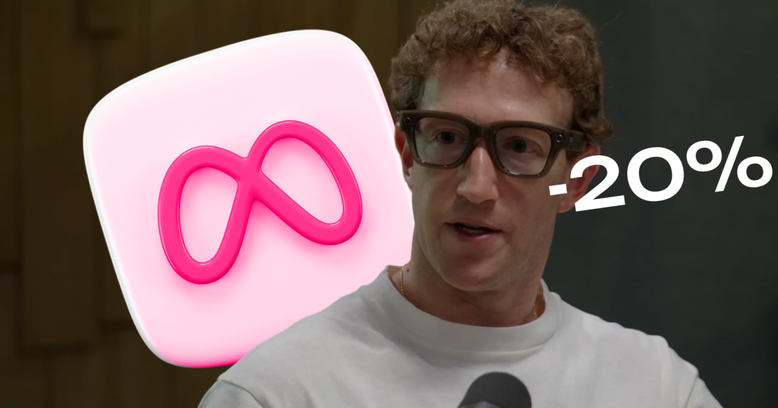 Meta може скоротити до 20% працівників у межах нового раунду звільнень