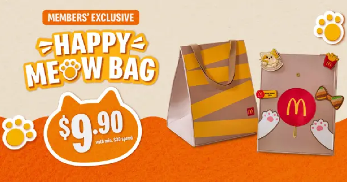 McDonald’s випустив сумку для котів у вигляді пакета для їжі