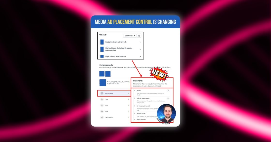 Meta оновила роботу з креативами в рекламі: новий інтерфейс і контроль розміщень