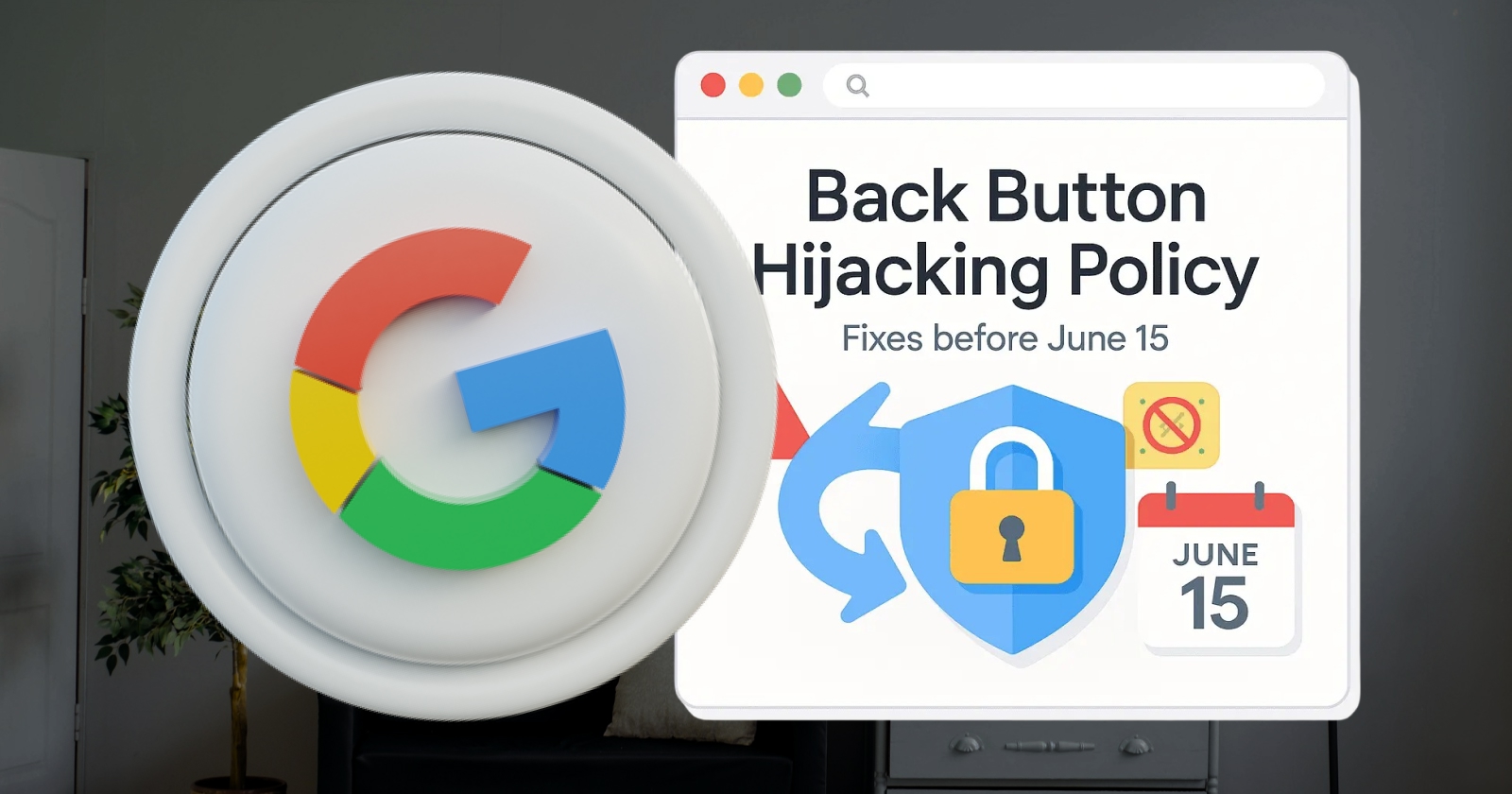 Google знижуватиме сайти, які блокують кнопку "Назад", щоб захистити користувачів