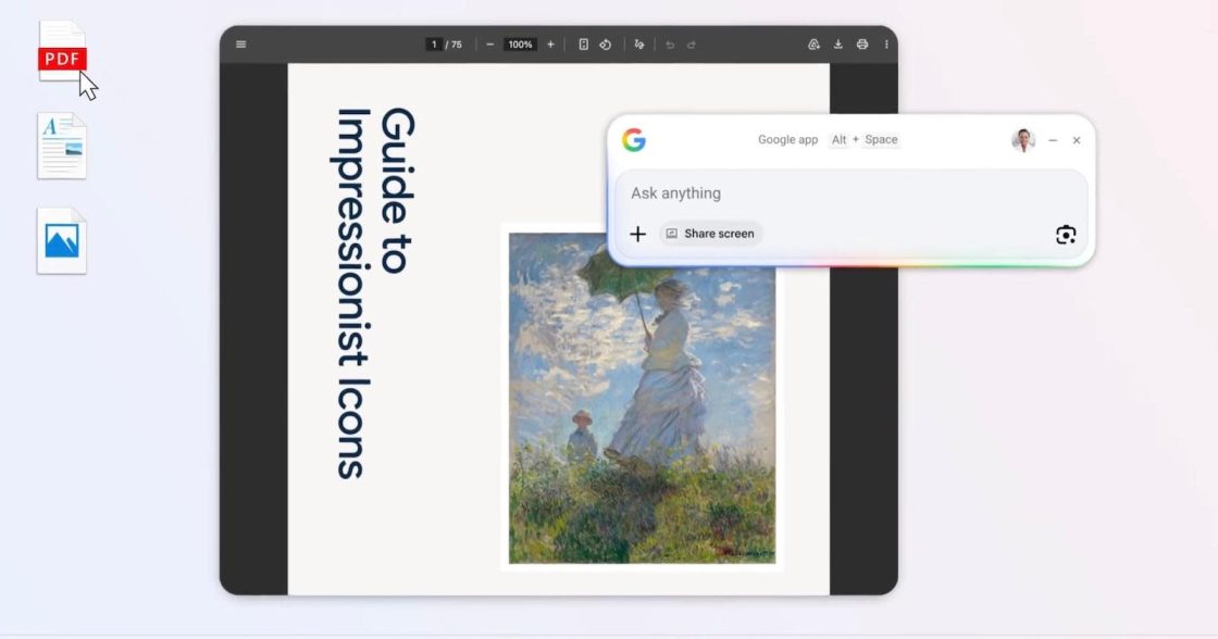 Google запустила окремий застосунок Gemini для Windows