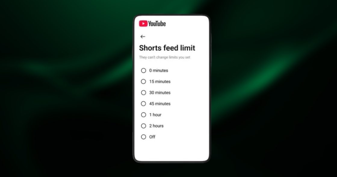 YouTube дає змогу повністю вимкнути Shorts через налаштування часу