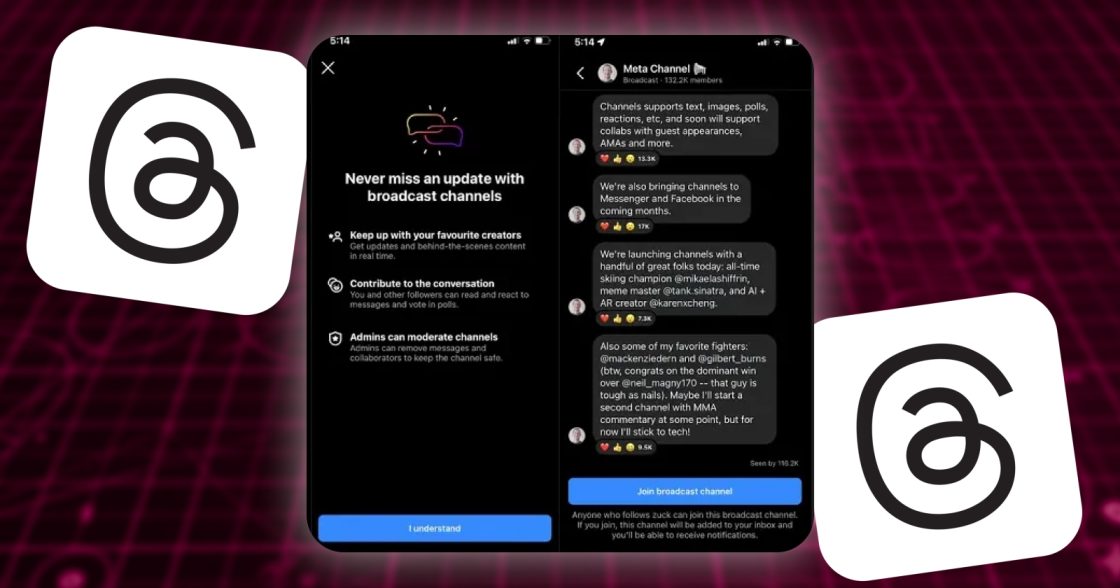Threads запустить live-чати для подій і тематик