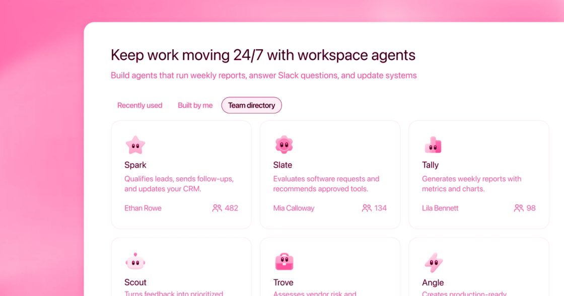 OpenAI запускає workspace-агентів у ChatGPT для автоматизації задач у командах