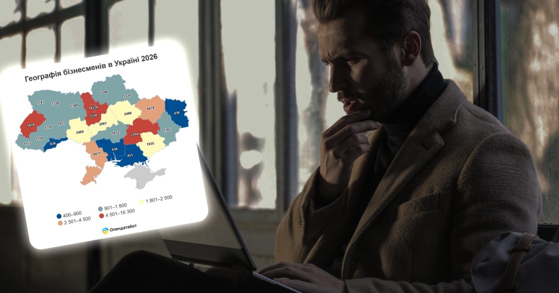 В Україні 20% бізнесменів отримують понад 10 млн грн доходу — Опендатабот