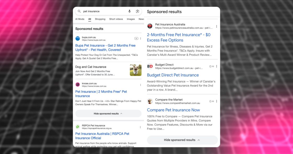 Google тестує позначку AI у пошуковій рекламі