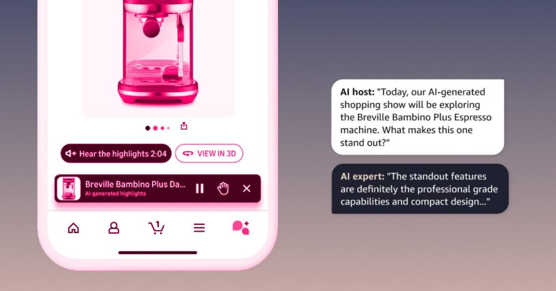 Amazon запустив голосові ШІ-відповіді на сторінках товарів