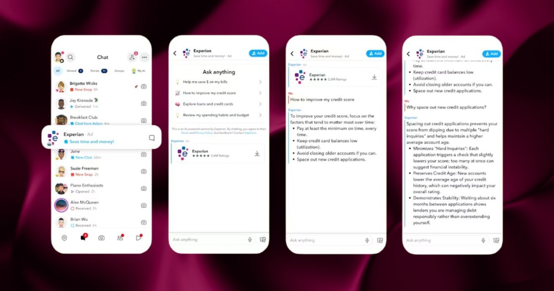 Snapchat запускає інтерактивну ШІ-рекламу у чатах