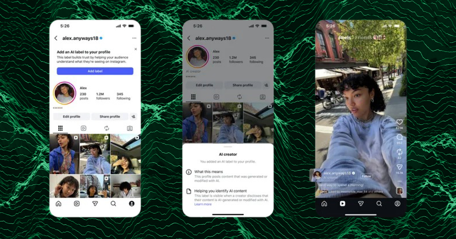 Instagram тестує позначки AI creator для профілів з контентом, створеним ШІ