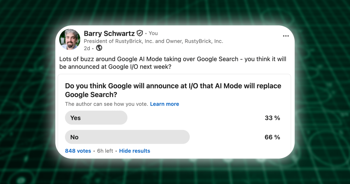 66% SEO-спеціалістів вважають, що AI Mode не замінить Google Search